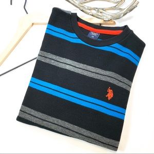 US Polo Association Thermal Shirt Sz 18